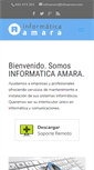 Mobile Screenshot of infoamara.com