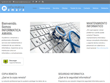 Tablet Screenshot of infoamara.com
